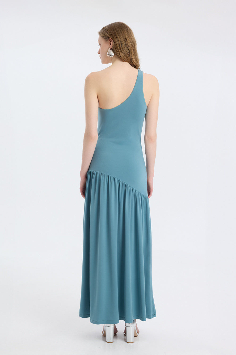 One-Shoulder Maxi Dress