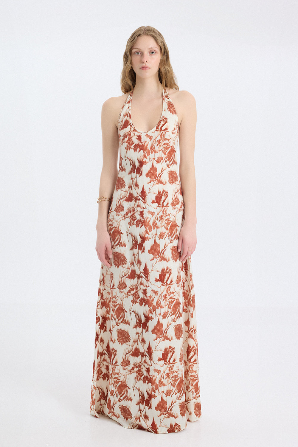 Printed Maxi Dress