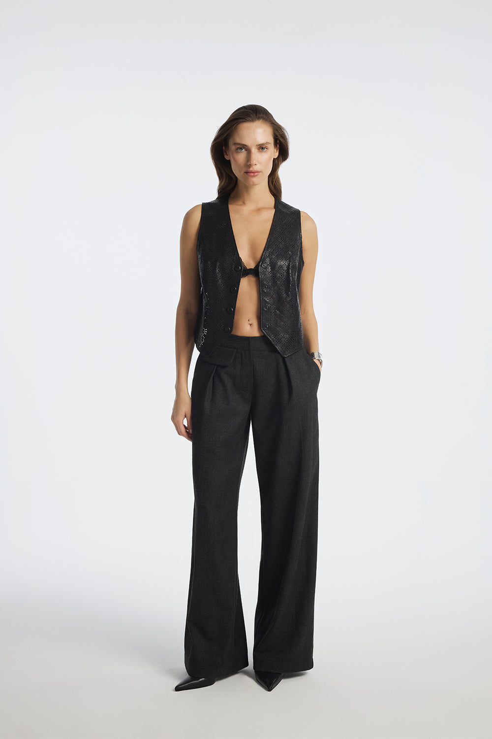 Glimpse Leather Vest