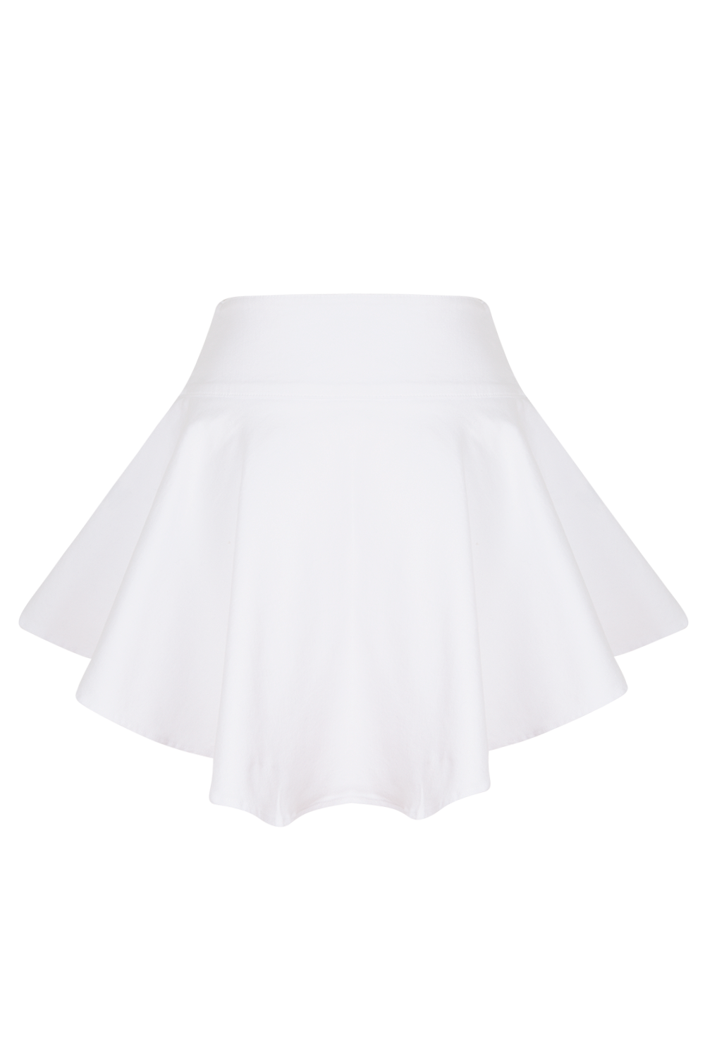 Asymmetric Flare Skirt