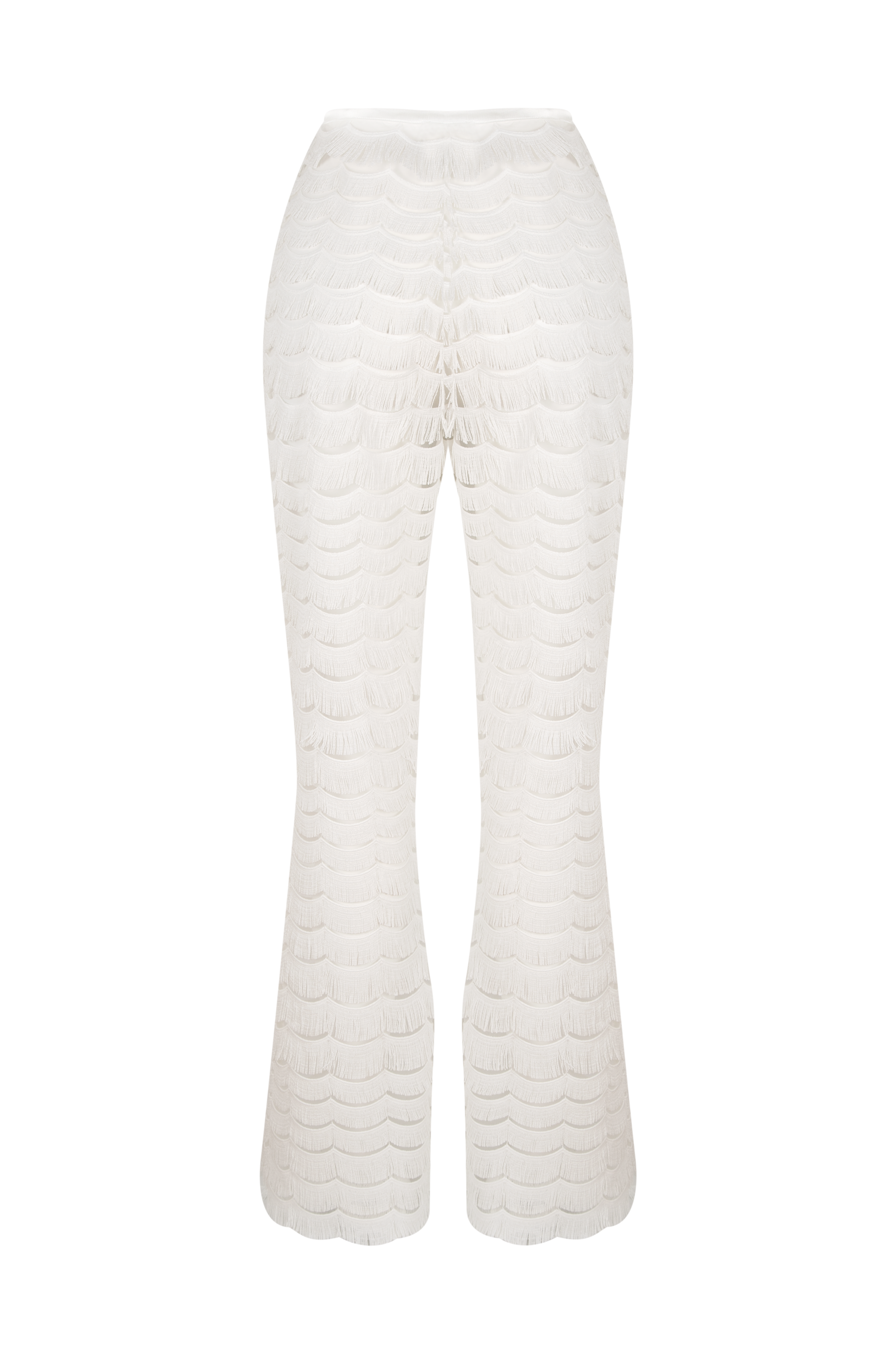 Fringe Flare Trousers