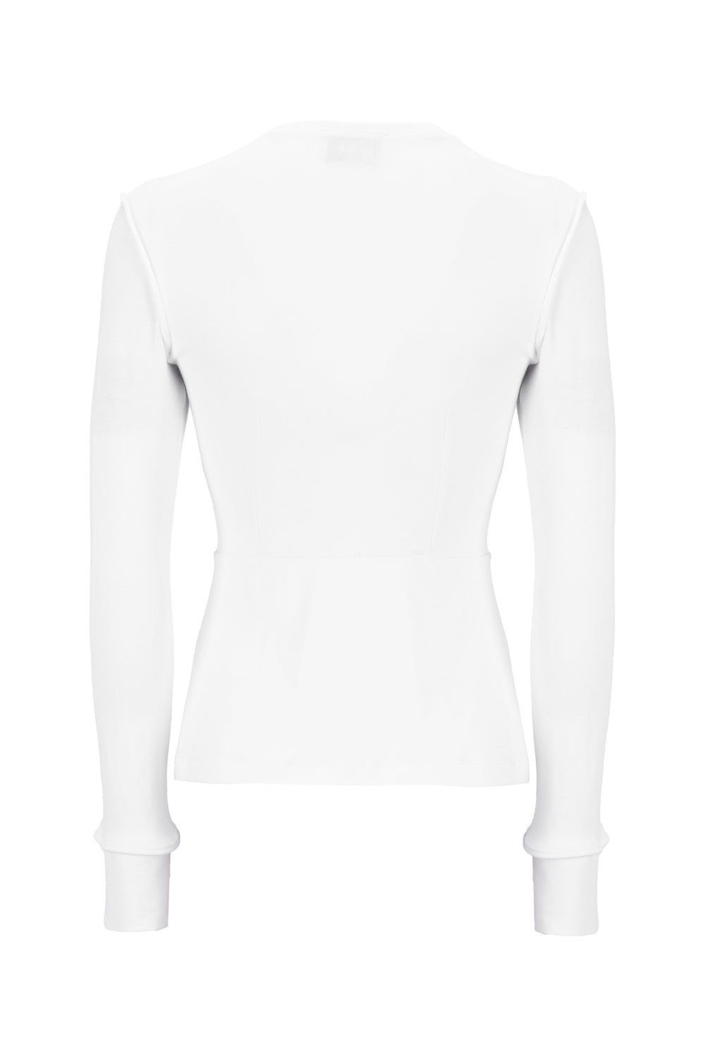 Long-Sleeve Button-Down Top