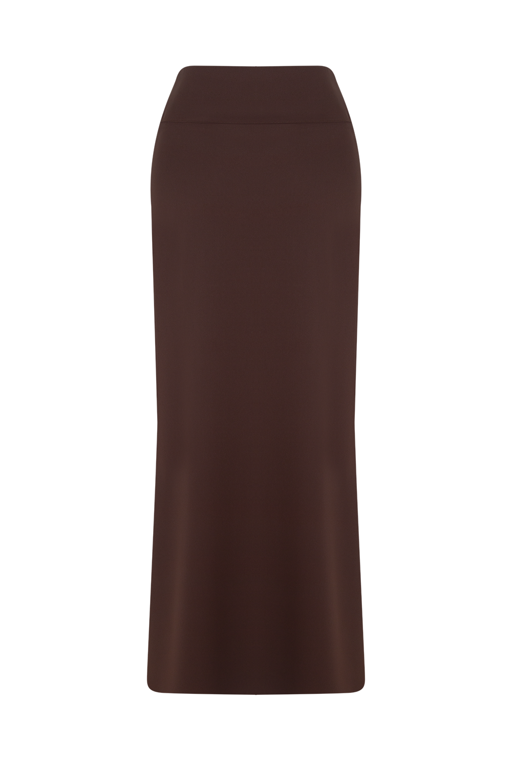 Maxi Skirt with Sculpted Belt Panel