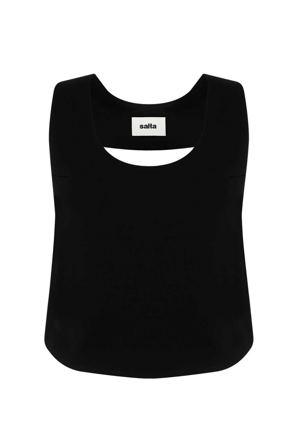 Open-back Crepe Top