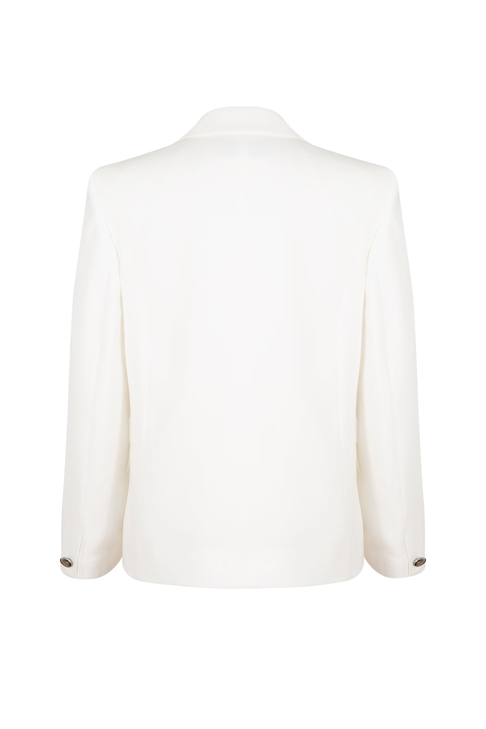 Oversized Tailored Crepe Blazer