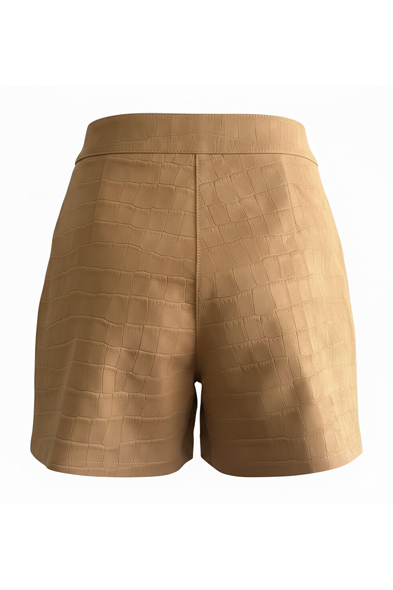 Sola Suede Shorts