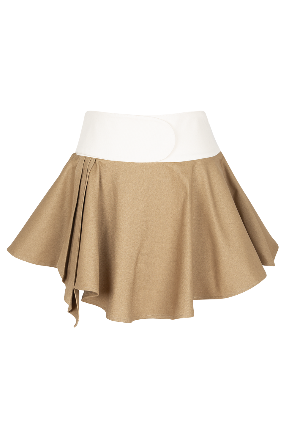 Asymmetric Flare Skirt