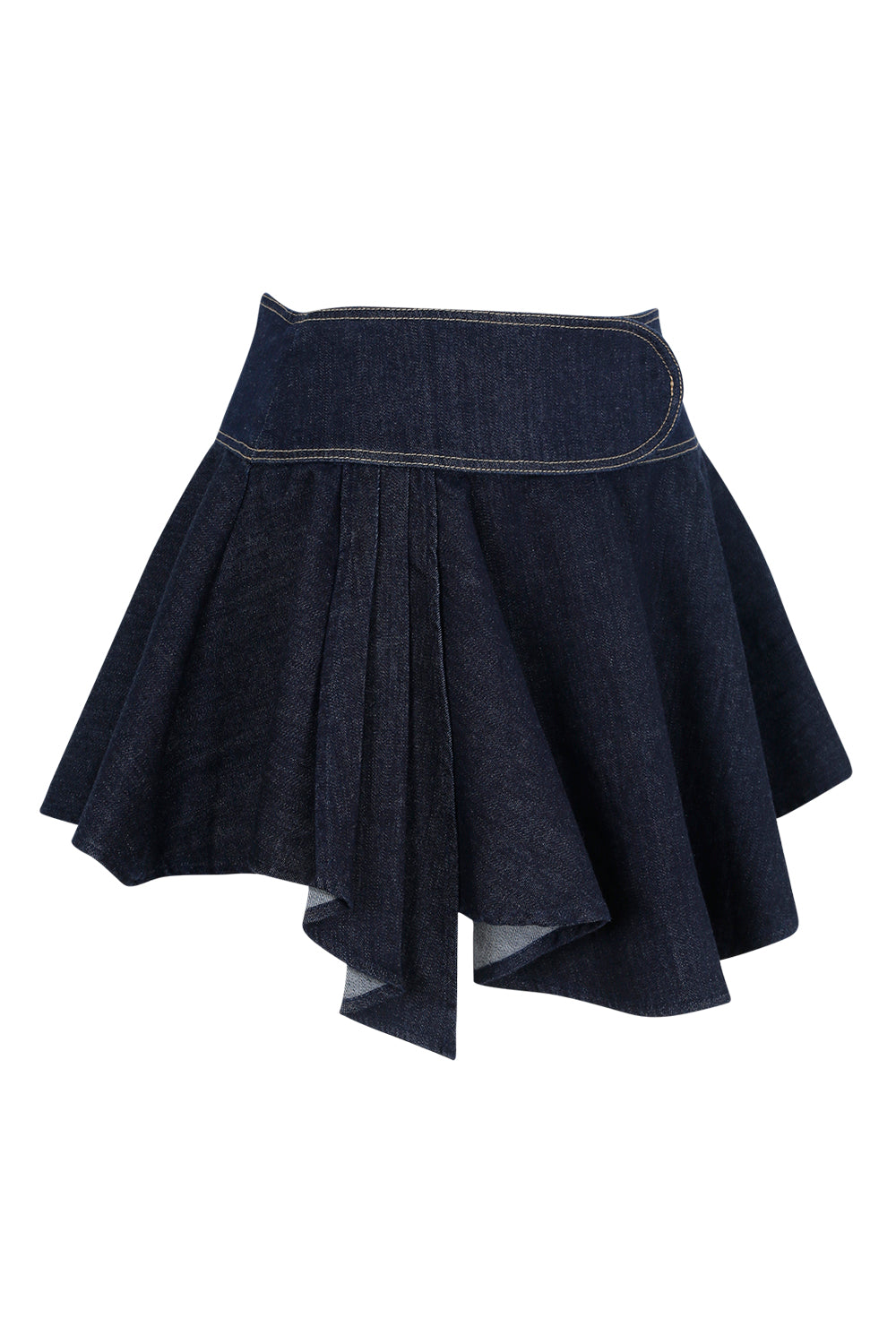Asymmetric Flare Skirt