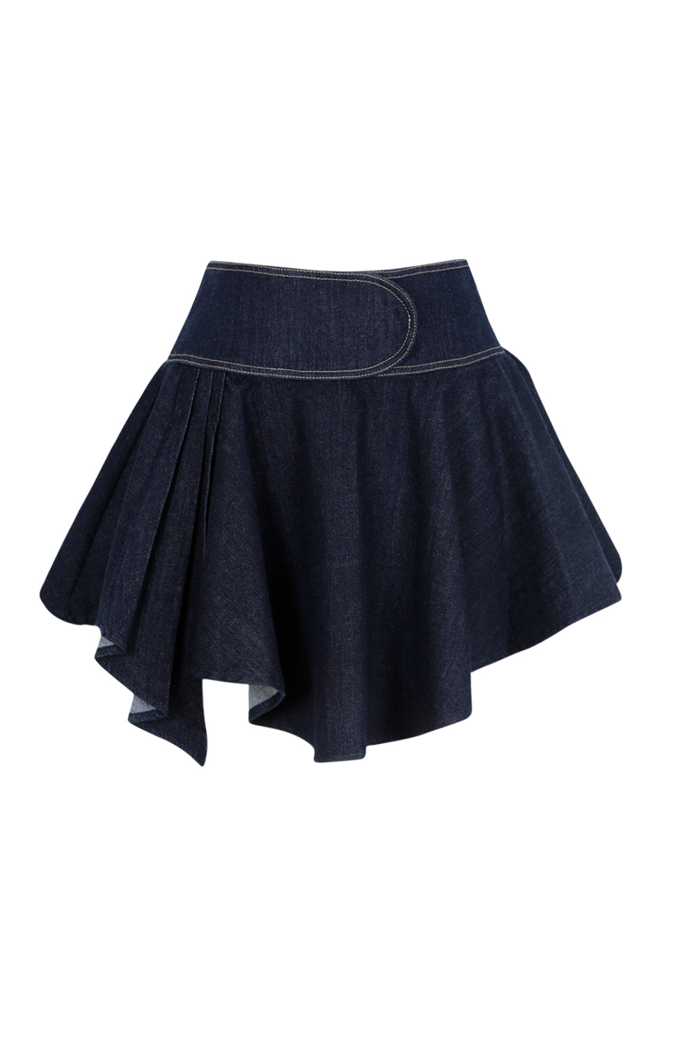 Asymmetric Flare Skirt
