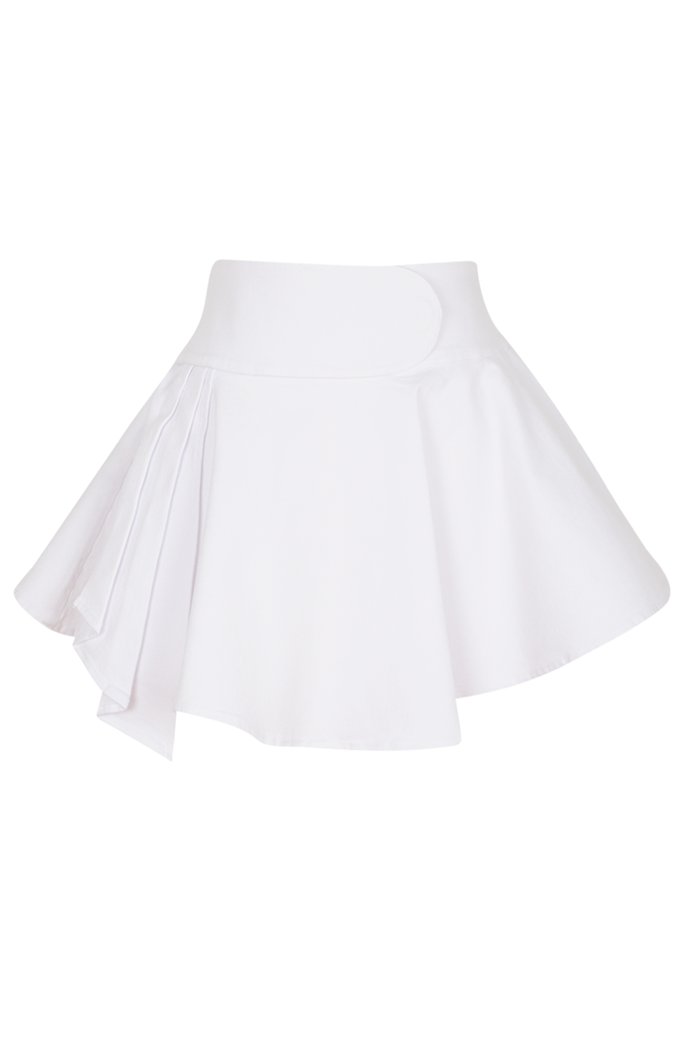 Asymmetric Flare Skirt