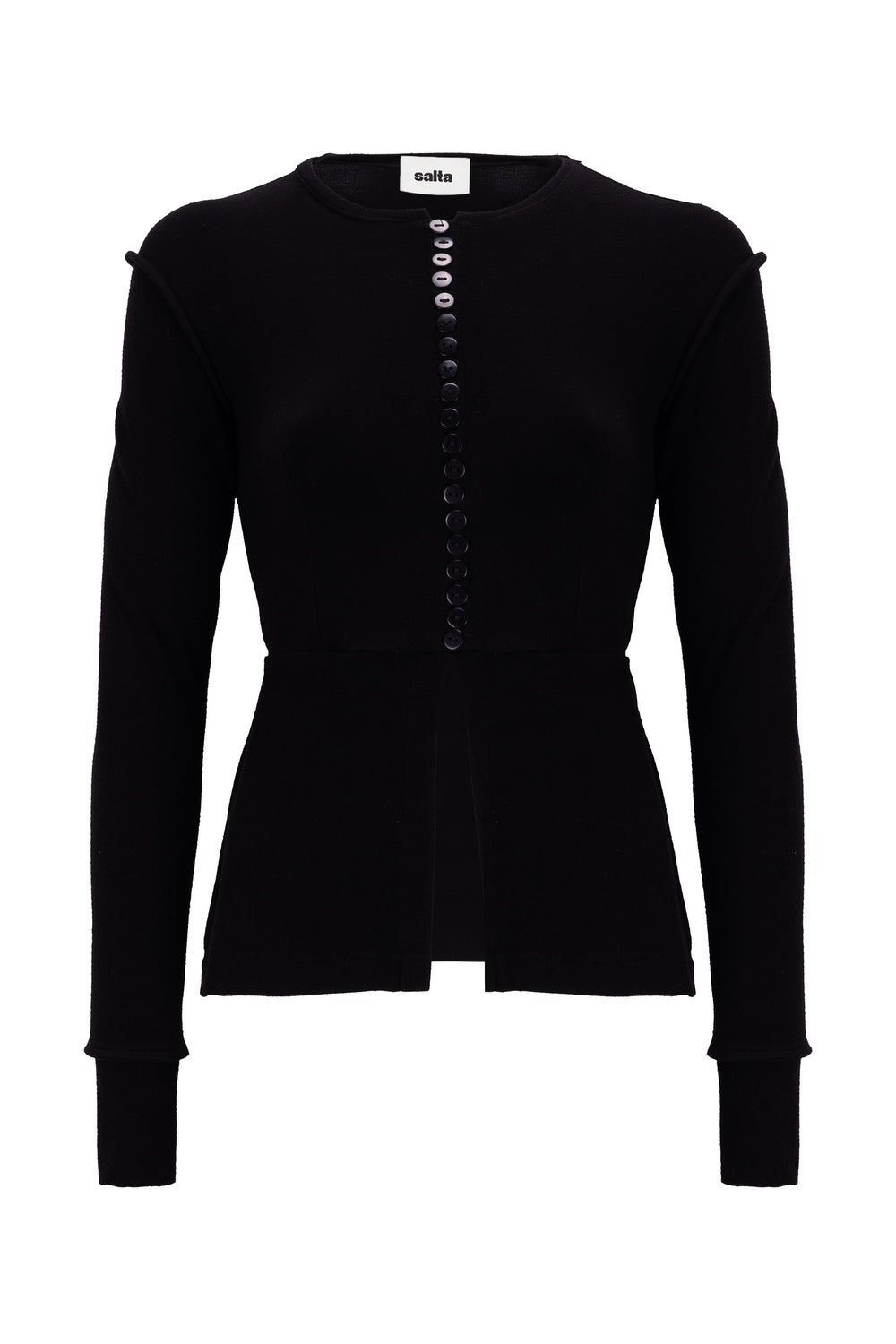 Long-Sleeve Button-Down Top