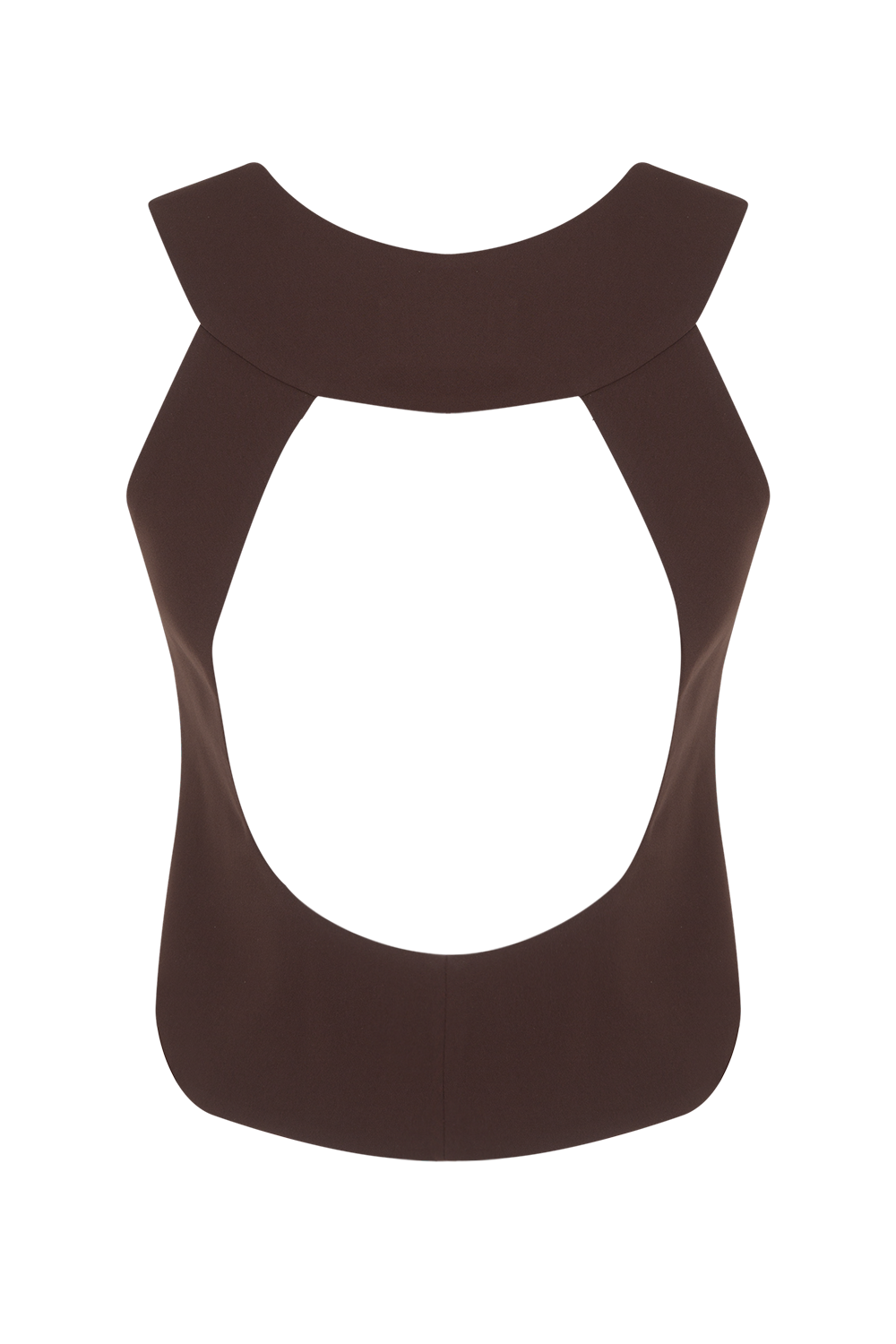 Open-back Crepe Top