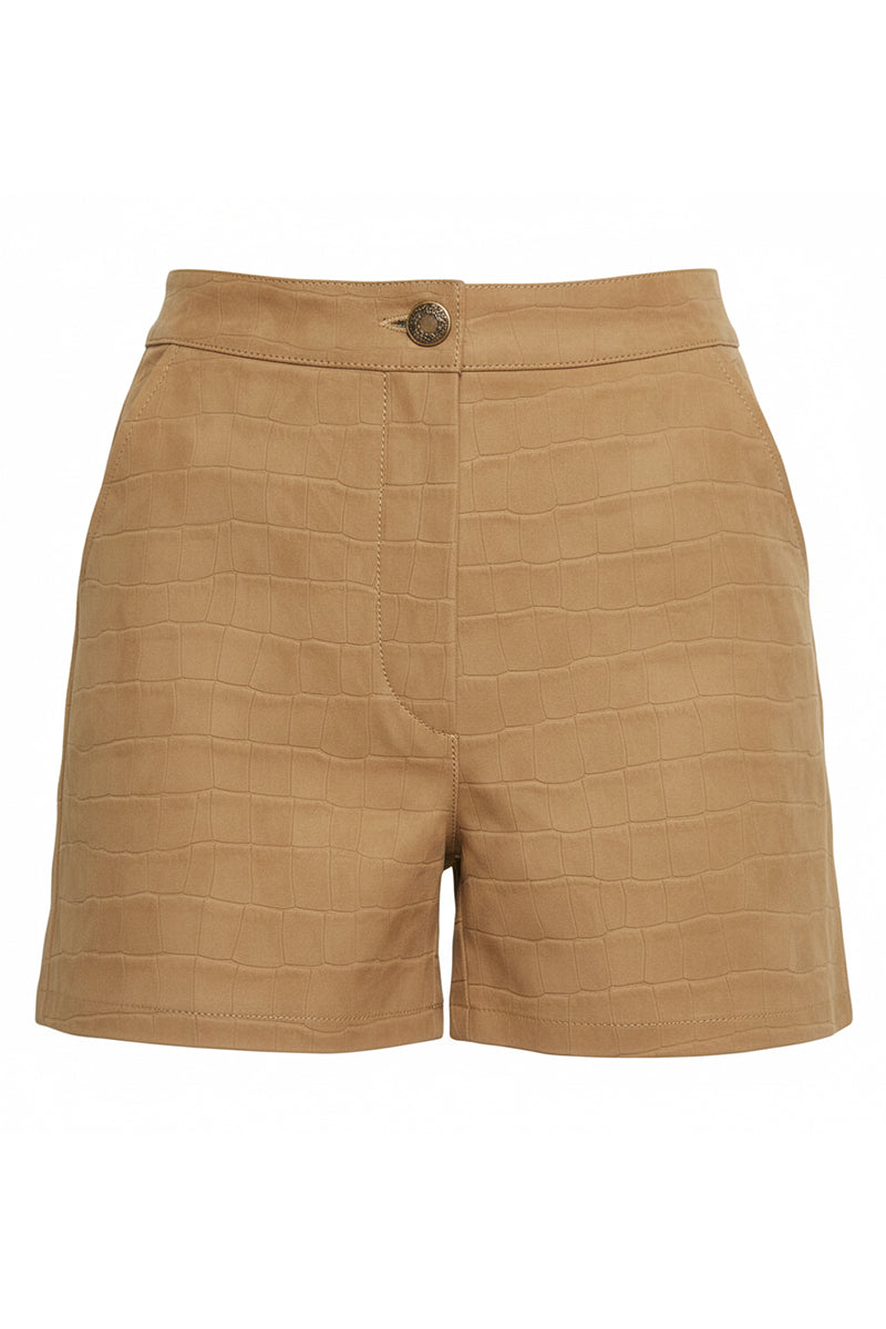 Sola Suede Shorts