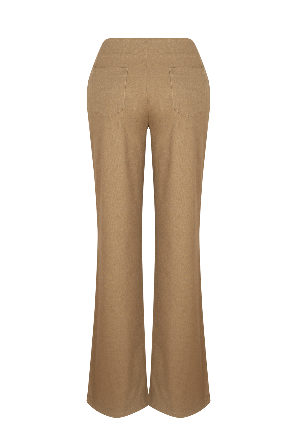 Straight Leg Canvas Trousers