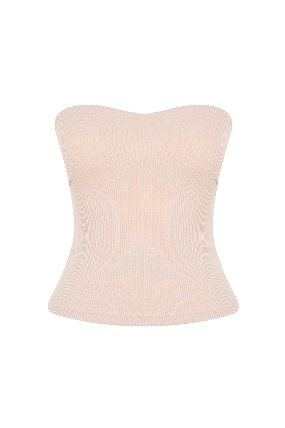 Strapless Knit Top